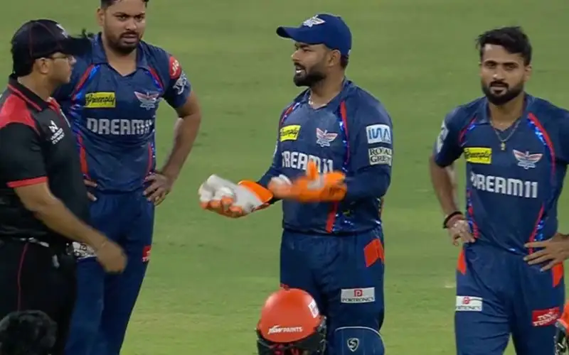 Error From Rishabh Pant! LSG Captain's DRS Fight With Umpire Goes Horribly Wrong vs SRH